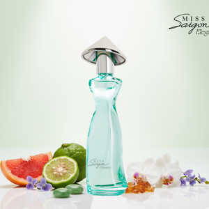 Parfum pour femme Eau de Parfum longue tenue en spray, parfum frais et luxueux (50ml) Miss Saigon Elegance Jade, usage quotidien moderne - Product Image 1