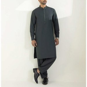 Shalwar Kameez Premium para Hombre, Modesto, Transpirable, de Mezcla de Algodón Suave, para Oración y Eventos Comunitarios - Product Image 3