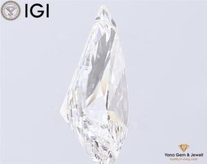 Diamante de Laboratorio CVD de 3.00 Quilates con Corte Pera, Brillo Eterno, con Certificado IGI, Color E, Claridad VVS1, Ideal para Anillo de Compromiso - Product Image 6