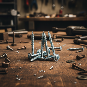 Tornillo para Madera PDC Modelo 8 Grado 4, Cabeza Plana, Métrico/Pulgadas, Autorroscante, Phillips/Pozi Drive, Acero al Carbono/Acero Inoxidable, Recubierto de Zinc/Níquel - Product Image 1