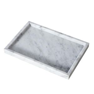 Bandeja de Servir Cuadrada Moderna de Mármol con Construcción Duradera para Eventos de Catering, Configuración de Buffet y Presentación Elegante de Alimentos - Product Image 4