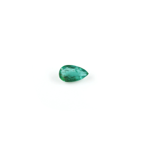 Esmeralda natural de Zambia en forma de pera de 2.70 quilates, piedra preciosa facetada suelta para la fabricación de joyas, lista para usar. - Product Image 1