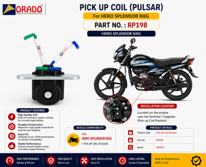 Bobina de encendido Hero Splendor NXG, calidad de exportación para repuestos de motocicletas en India, Orado - Product Image 6