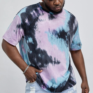 T-shirt Homme en Coton Délavé à l'Acide, Imprimé Personnalisé, Style Streetwear Hip Hop Vintage, Coupe Oversize, Fournisseur de T-shirts Tendance - Product Image 4