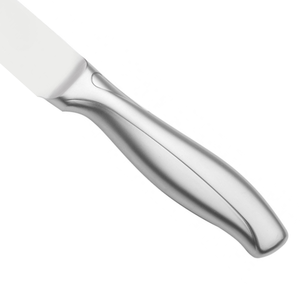 Cuchillos Utilitarios Modernos con Mango Curvo de Acero Inoxidable y Hoja Afilada para Cortar Alimentos en la Cocina Profesional - Product Image 5