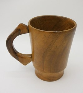 High Quality Classic Wooden Mug Handmade Eco Friendly Dishwasher Safe Coffee Cup Beer Tankard <b>Drinkware</b> Custom Mugs for Daily - Product Image 5