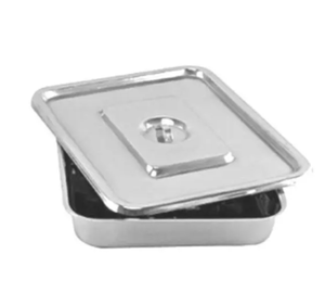 2 Plateaux Chirurgicaux Médicaux Manuels en Acier Inoxydable 201 Certifiés CE, Instruments Dentaires Stérilisés en Métal – Lot de 2 - Product Image 2