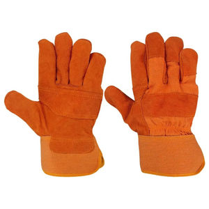 Nouveaux Gants de Travail Robustes en Cuir de Vachette Fendu à Manches Longues, Anti-Impact, Personnalisables, pour Jardinage et Extérieur, Compatibles Écran Tactile, 2026 - Product Image 2