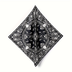 Pañuelos de Seda Sublimados al por Mayor, los Mejores Pañuelos sin Costuras, Protectores de Cuello con Logotipo Personalizado, Estilo Hip Hop, Secado Rápido y Duraderos - Product Image 3