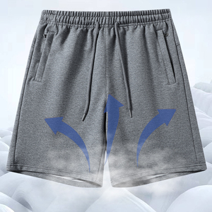 Shorts en toile pour homme, faciles à porter, tricotés, lavables à chaud, imperméables, respirants, séchage rapide, style vintage, taille élastique, nouvelle arrivée - Product Image 5