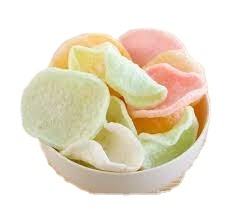 Les craquelins de crevettes et de crabe sont fabriqués à partir de farine, sont spongieux et sont aimés par les enfants, emballés dans un sac de 1kg/plastique. - Product Image 2