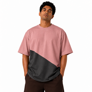 Camiseta de Hombre con Diseño Personalizado, Estampado Tie Dye en Tela Tejida, Calidad Superior, Nueva, Ecológica, Poliéster/Algodón - Product Image 1