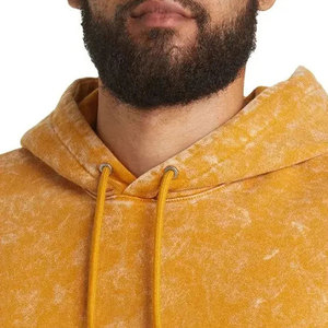 High Quality <b>Men</b> Acid Wash Streetwear Hoodie Oversized Heavyweight Cotton Low MOQ OEM - Product Image 5