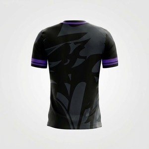 Camiseta Deportiva Massee con Logotipo Personalizado para Hombre, Transpirable, de Secado Rápido, con Bloques de Color, 100% Poliéster, Talla Grande para Adultos - Product Image 2