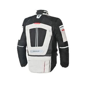 Veste de tourisme longue et résistante avec rembourrage anti-choc homologué CE, veste de tourisme longue en textile pour hommes, fabricant direct d'usine - Product Image 2