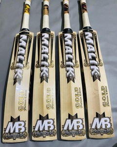 Bate de Críquet MB MALIK Edición Oro Platino 2024, Madera de Sauce Inglesa, Duradero, Estilo Clásico, Calidad Profesional - Product Image 1