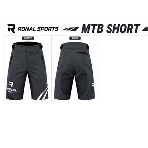 Shorts de VTT personnalisés, shorts en toile MTB, BMX OEM/ODM, coupe ample, logo personnalisé, unisexe - Product Image 3