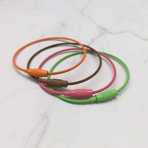 إكسسوارات أجهزة سلسلة مفاتيح معدنية من الفولاذ المقاوم للصدأ حلقة مفاتيح - Product Image 1