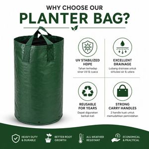 Bolsa de Cultivo Reutilizable de Alta Calidad de 75L, Transpirable, con Asas, Resistente a los Rayos UV, para Palmeras Dátiles y de Coco - Product Image 4