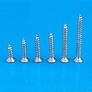 High Strength Self Tapping <b>Screws</b> <b>M3</b> M4 Cross Head Countersunk Galvanized Blue White Woodworking Household Use - Product Image 2