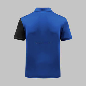 Vente en gros à prix d'usine Polo pour hommes en coton/polyester confortable et décontracté Polos respirants super flexibles anti-transpiration - Product Image 6