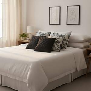 SOGA Juego de 5 Cojines Decorativos Elegantes de 45 cm, Color Gris Carbón, Tejido de Cable y Funda de Almohada Floral Gris Oscuro para Sofás de Sala de Estar - Product Image 5