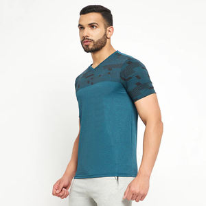 Fabriqué au Pakistan, t-shirt pour homme entièrement personnalisable avec logo personnalisé, séchage rapide, respirant, coton/fibre de bambou, haute qualité - Product Image 2