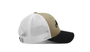 Casquette de camionneur structurée à 6 panneaux, bicolore, en maille confortable, personnalisable avec broderie, fabriquée au Vietnam, pour usage décontracté ou professionnel - Product Image 4