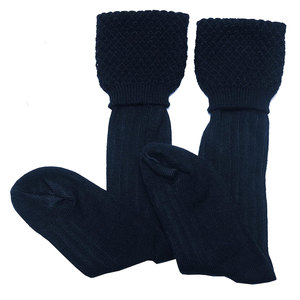 Nouvelles chaussettes de kilt style Piper lavables en machine, les meilleures chaussettes de kilt écossais, chaussettes longues en mélange de laine, ajustement confortable, qualité supérieure - Product Image 1
