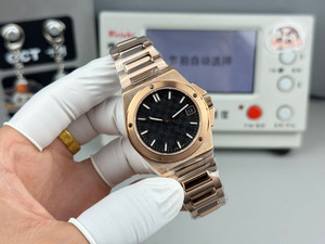 35mm Fashionable, Luxurious and High-quality <b>Black</b> Dial Business, Casual and Party Date Automatic Mechanical <b>Watch</b> - Product Image 2
