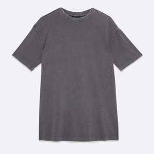 เสื้อยืดครอปผู้หญิงผ้าหนาเนื้อดี ระบายอากาศได้ดี ราคาส่ง ไม่มีลาย  แบบย้อมสีเอซิด พร้อมสกรีนโลโก้ตามสั่ง - Product Image 5