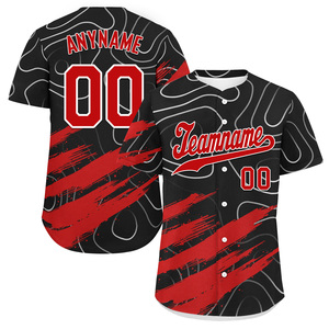 Wholesale Custom Design Men's <b>Baseball</b> Jersey Hot Selling Blank & Sublimated Stitches Jerseys Embroidery Letter Pattern - Product Image 2