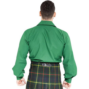 Camisa Escocesa Jacobita para Hombre, Manga Larga con Cordones, Traje de Kilt de las Tierras Altas, Disfraz de Pirata para Venta al Por Mayor - Product Image 3