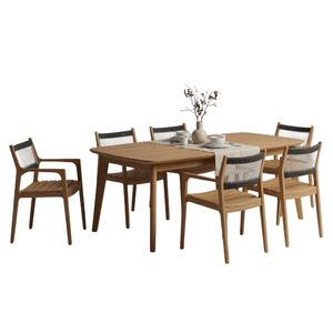Hot <b>Sale</b> Teak Wood Dining Room Sets Comprising <b>Tables</b> <b>And</b> <b>Chairs</b> Are Suitable <b>For</b> Various Large Scale Events - Product Image 3