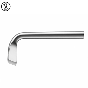 Instrument chirurgical ophtalmique jetable de qualité supérieure Shepherd Tomahawk Chopper, pour gaucher, à usage unique, pour la cataracte - Product Image 6