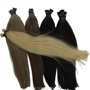 Experimente pura sofisticación con nuestros mechones rectos de hueso, con textura sedosa y movimiento natural lujoso - Product Image 1