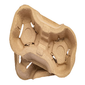 Takeaway Carrier <b>Cheap</b> Price Cup Holder Tray Coffee Vietnam <b>Paper</b> Pulp Drink Tray OEM ODM - Product Image 4