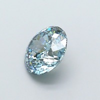 Diamant de laboratoire CVD taillé portugais, bleu vif fantaisie, VVS2, excellente qualité de polissage, pierre précieuse rare en vrac, qualité premium IGI, pierre fine étincelante
