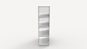 Gabinete de exhibición de vidrio templado elegante para el hogar y los muebles comerciales del hogar para el comedor Almacén y la entrada del apartamento para hoteles - Product Image 6