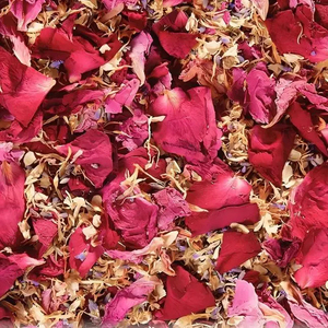 Té de Pétalos de Rosa Orgánicos, Té de Hierbas Sin Cafeína, Personalización con Logotipo, Pétalos de Rosa Frescos - Product Image 2