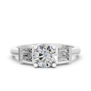 Bague en or massif 9K 14K 10K 18K certifiée IGI, fabricant de bijoux fins éthiques RJC ODM OEM, vente en gros R101766 - Product Image 2