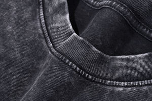 T-shirt oversize rétro délavé à l'acide pour femme – Coupe carrée décontractée en coton pour tenues urbaines chic - Product Image 2