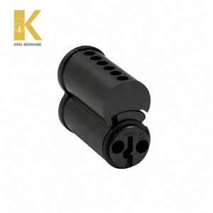 Cylindre de serrure SFIC à remplacement rapide, laiton noir mat, 6 goupilles, clé C, pour la sécurité des portes commerciales - Product Image 6