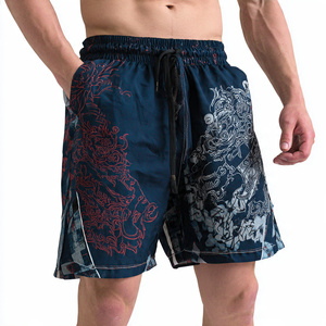 Pantalones Cortos de Muay Thai Lisos de Satén, Pantalones de Boxeo con Cintura Elástica, Sublimación, Pantalones Cortos de Muay Thai Personalizados para Hombre - Product Image 6