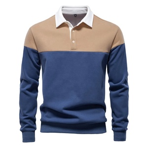 Men's Breathable Jersey Solid Knitted for <b>Shirt</b> <b>Short</b> <b>Sleeve</b> <b>Button</b>-<b>Up</b> Collar Autumn Wear - Product Image 1