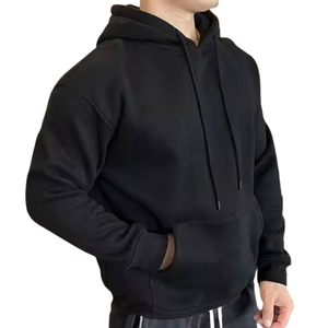 Veste d'hiver décontractée pour homme, coupe régulière, 100 % coton molletonné, fermeture éclair, service OEM, faible MOQ, personnalisable, marque tendance, vente en gros - Product Image 5