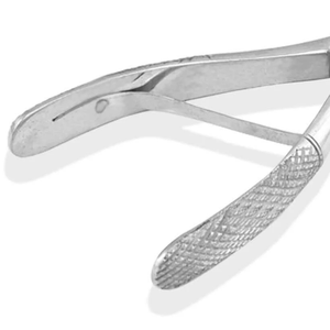 Forceps d'extraction dentaire # 23Sk Mâchoires supérieures et inférieures manuelles en acier inoxydable pour chirurgie dentaire, poignée ergonomique, certifiées CE - Product Image 5