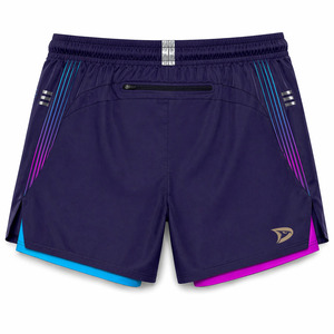 Pantalones Cortos Deportivos de Pickleball para Hombre, Estilo Torneo, Rendimiento Sólido, 2 en 1, Secado Rápido, Cintura Elástica, Servicio OEM al por Mayor - Product Image 3