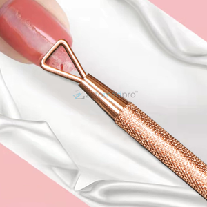 Empujador de Cutículas Profesional para Manicura, Herramienta de Limpieza de Cutículas de Acero Inoxidable, Herramienta de Belleza para el Cuidado de las Uñas - Product Image 6