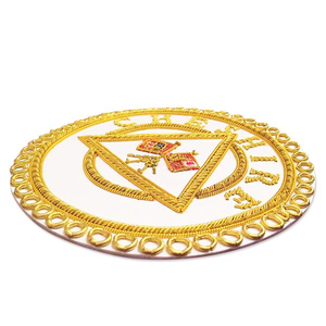 OEM ODM Provincial Grand Rank Undress <b>Badge</b> <b>Machine</b> Embroidered Premium Quality - Product Image 2